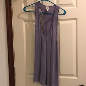 Free people purple racerback tank medium